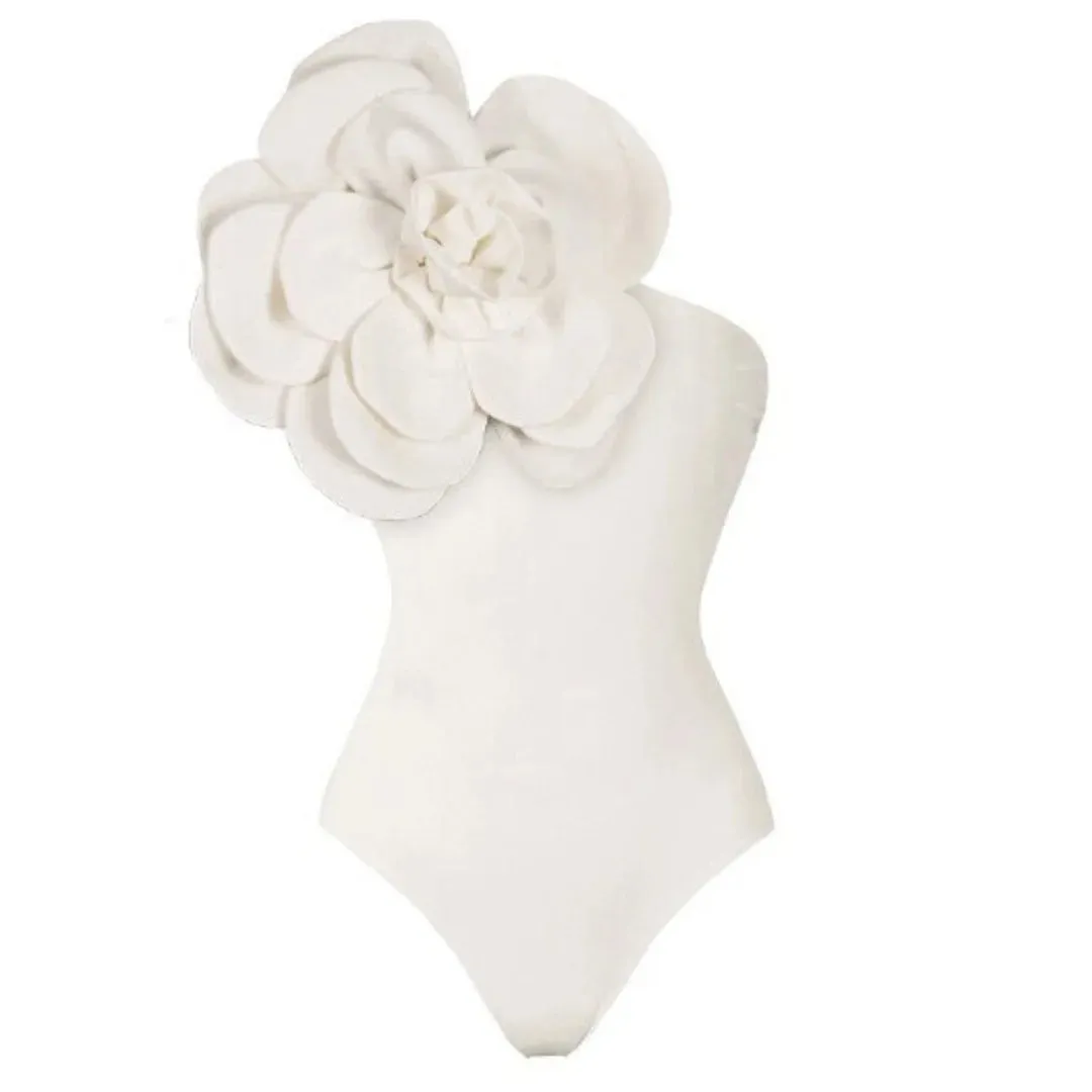 TEEK - 3D Flower Swimsuit Swimwear