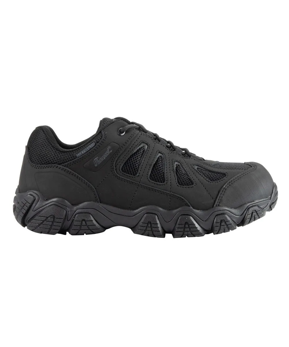 Thorogood Men's Crosstrex Waterproof Composite Toe Sneaker - Black/Grey