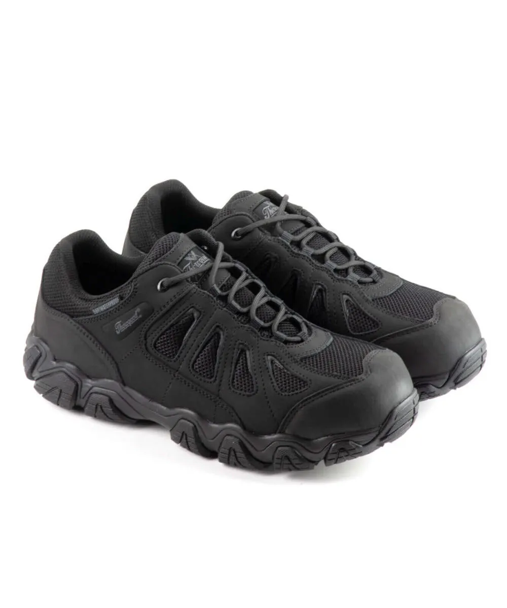 Thorogood Men's Crosstrex Waterproof Composite Toe Sneaker - Black/Grey