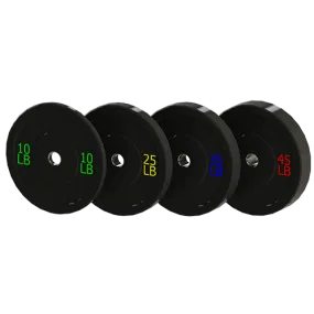 THROWDOWN FIT BUMPER PLATE 10 LBS - BLACK