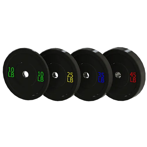 THROWDOWN FIT BUMPER PLATE 10 LBS - BLACK