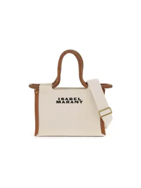 Toledo Canvas Leather Tote