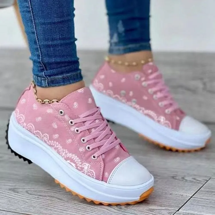 Wishing On Dandelions Mid-Top Sneakers