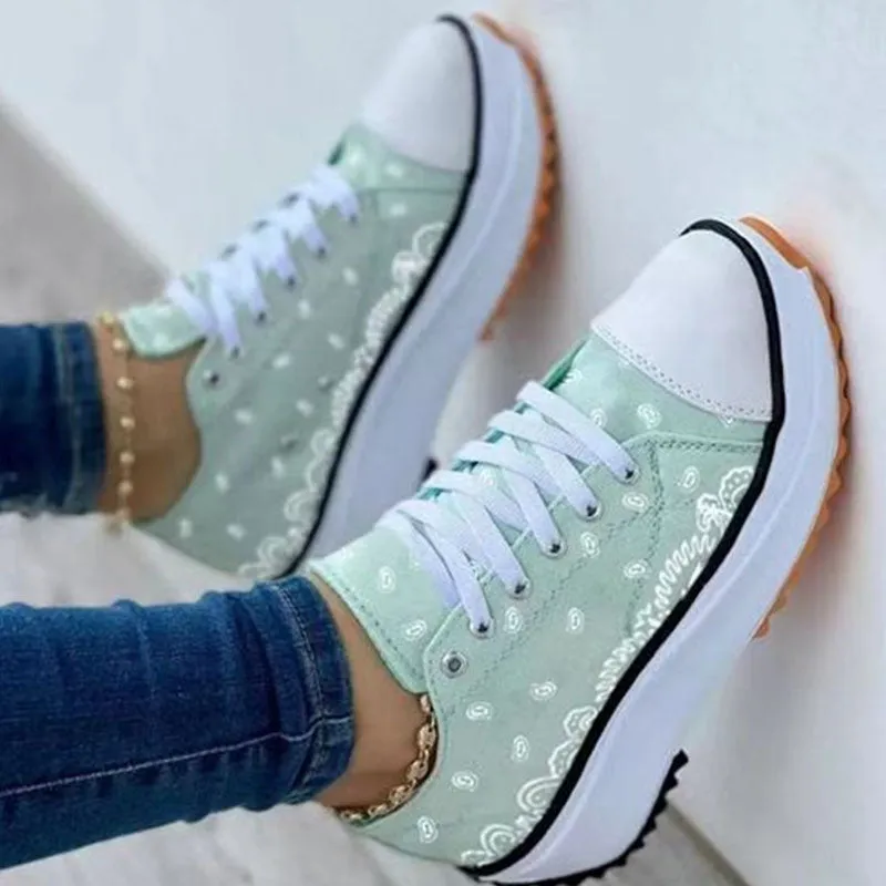 Wishing On Dandelions Mid-Top Sneakers