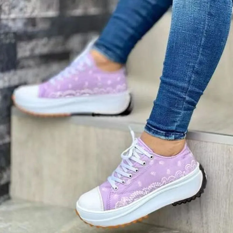 Wishing On Dandelions Mid-Top Sneakers