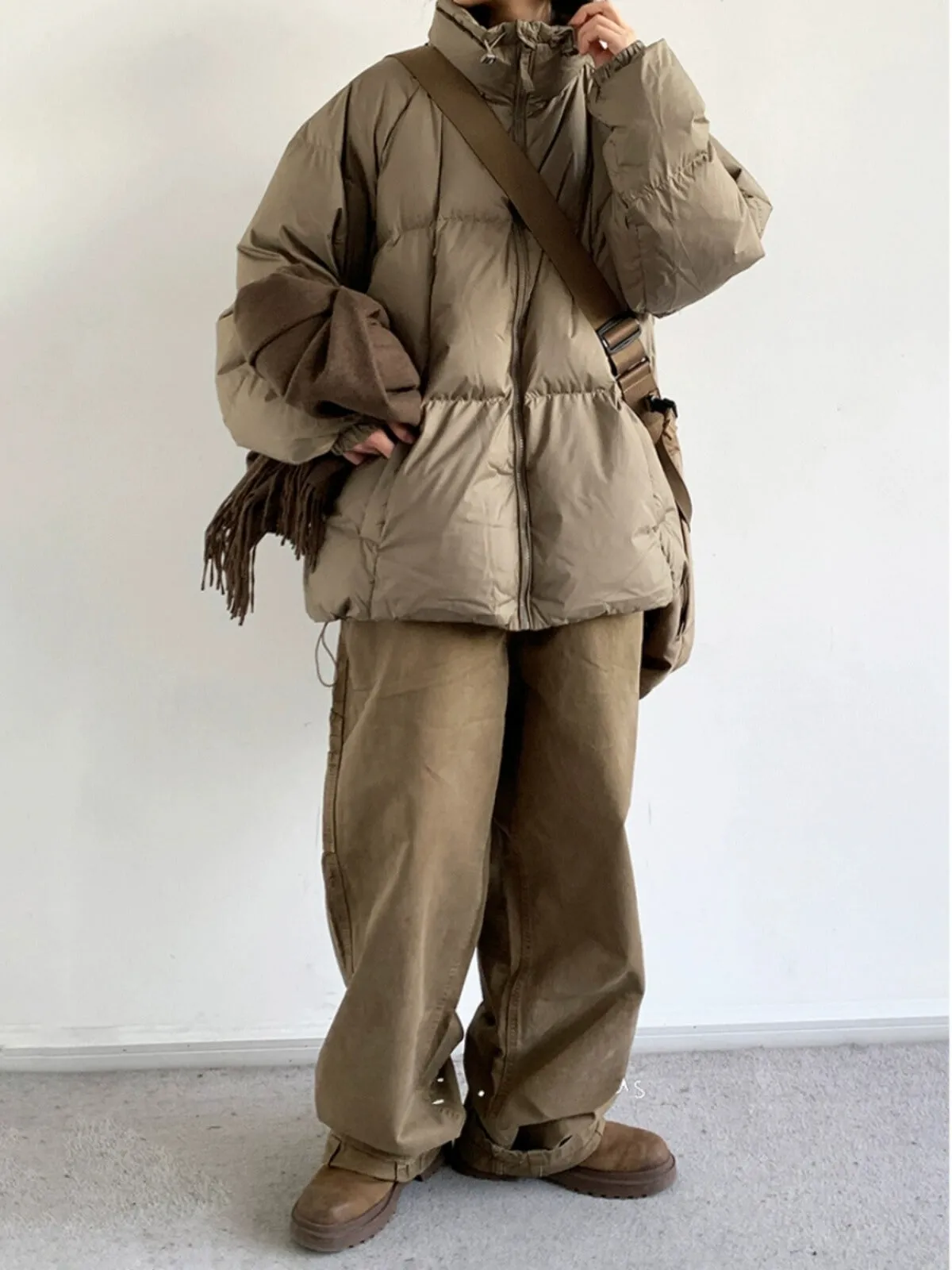 WLS Retro Loose Down Jacket