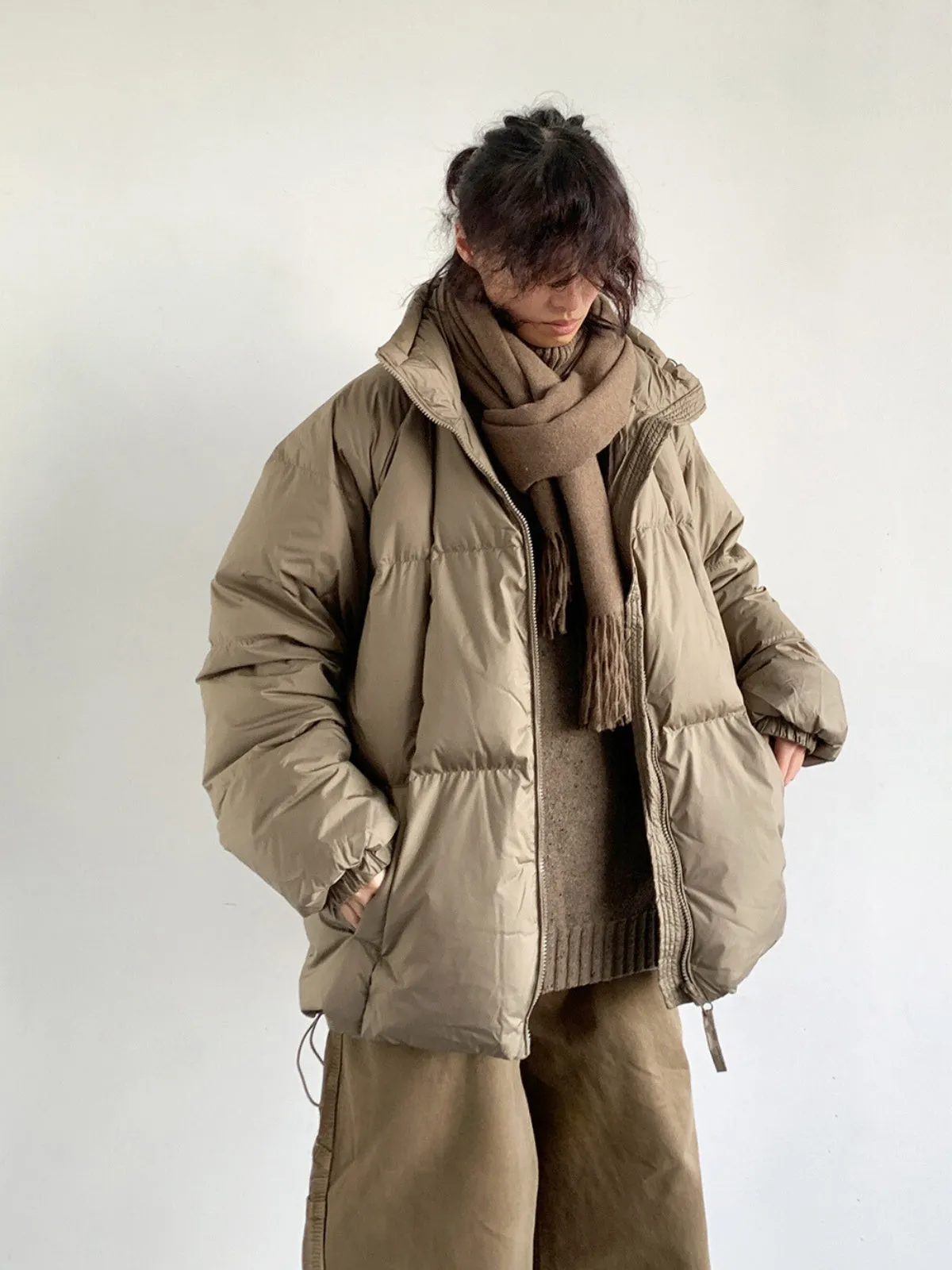 WLS Retro Loose Down Jacket