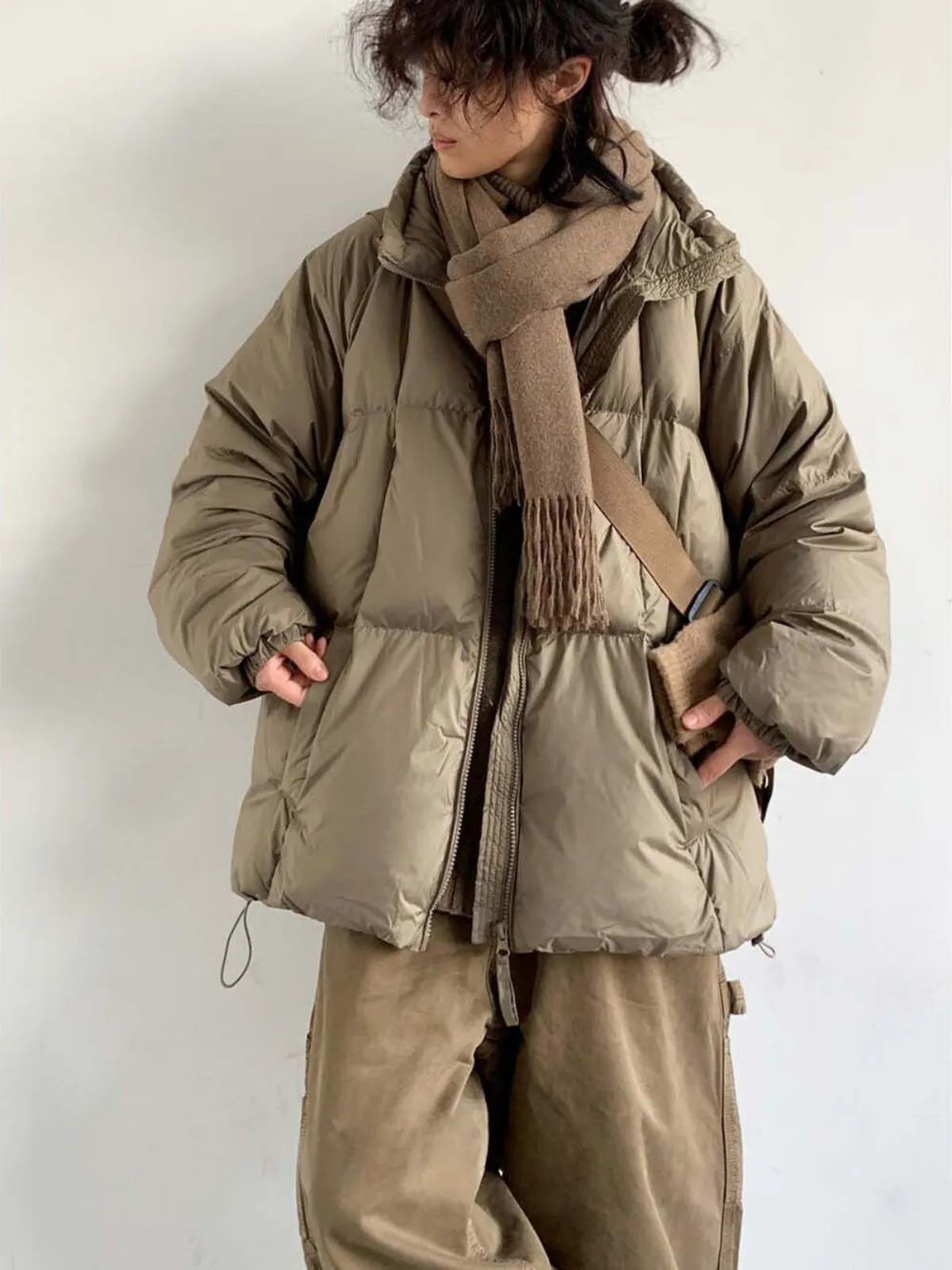 WLS Retro Loose Down Jacket