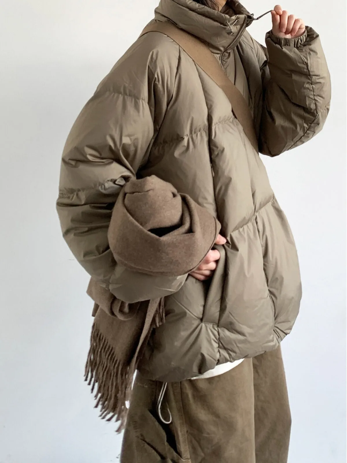 WLS Retro Loose Down Jacket