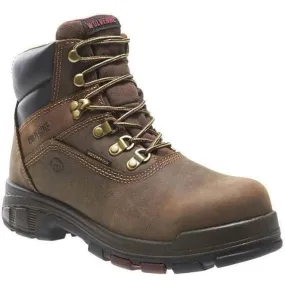 Wolverine Men's Cabor EPX 6" Comp Toe WP Work Boot - Brown - W10314