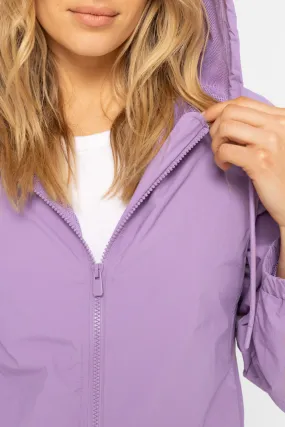 Women's Mono B | Water Resistant Windbreaker Jacket | Purple Orchid